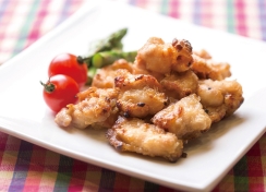 超かんたんでヘルシー!グリルでノンフライからあげ♪