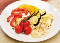 秋野菜のホットサラダ♪