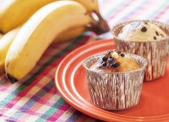 グリルで簡単!おいしい♪ふわふわバナナマフィン